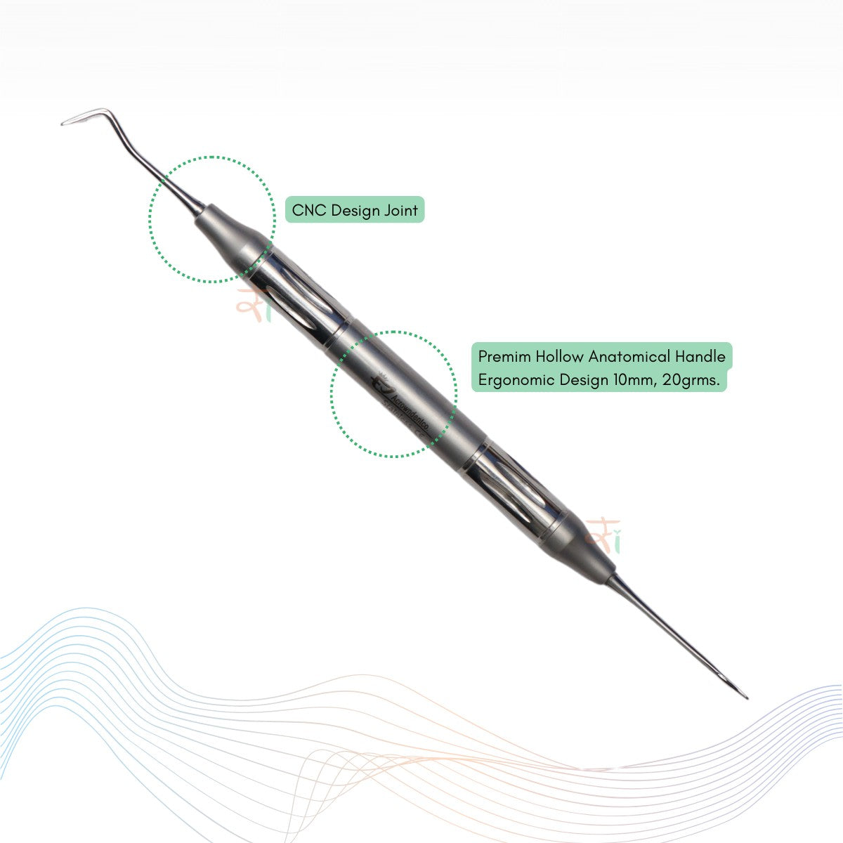 Ligature Instruments (Tucker #LILT1 and Director #LILD2) Premium Hollow Handle (10mm, 20g)
