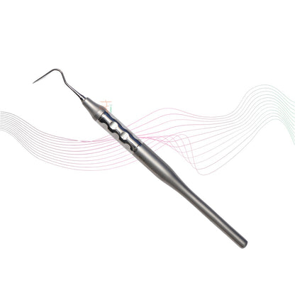Explorer Extra-Fine (Straight Probe) Single-End – STAIN Handle (Knurled Classic), SI-ANATOMICAL/SI-DALILA Handle