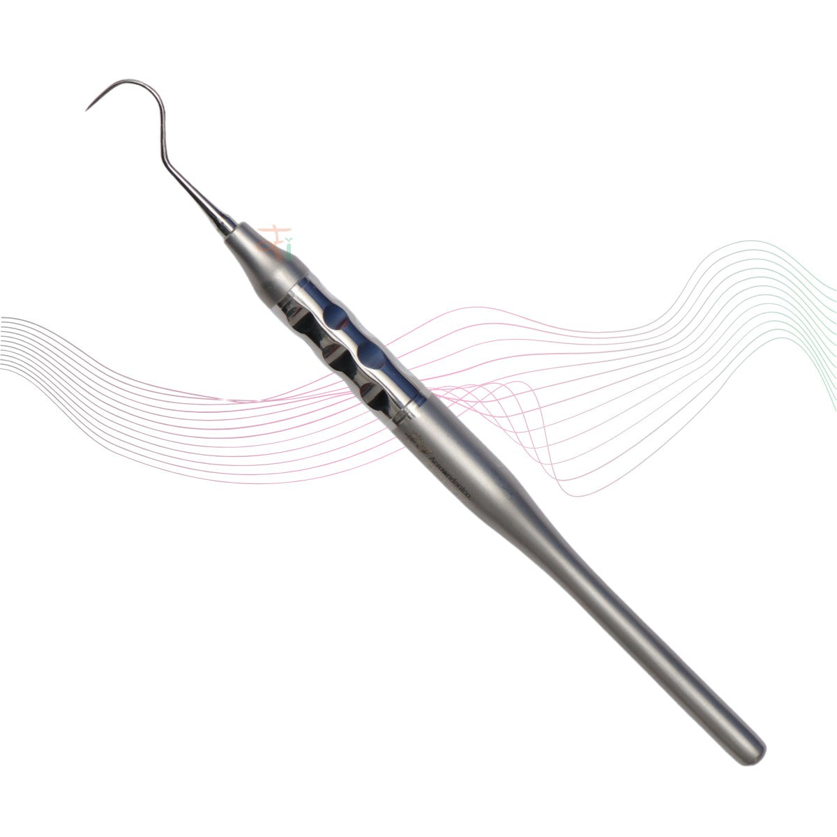Explorer Extra-Fine (Straight Probe) Single-End – STAIN Handle (Knurled Classic), SI-ANATOMICAL/SI-DALILA Handle