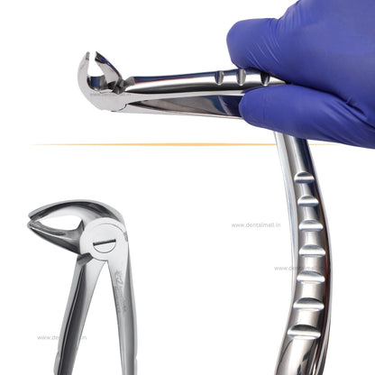 Extraction Tooth Forceps Kit - Premium SI-Stain Polish Finish Surface SI-Ergonomical Holes Handle OR SI-Anatomical Cuts Handle