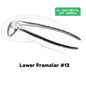 Extraction Tooth Forceps Kit - Premium SI-Stain Polish Finish Surface SI-Ergonomical Holes Handle OR SI-Anatomical Cuts Handle