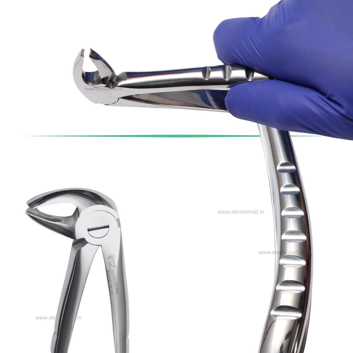 Extraction Tooth Forceps Kit - Premium SI-Stain Polish Finish Surface SI-Ergonomical Holes Handle OR SI-Anatomical Cuts Handle