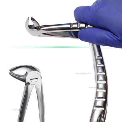 Extraction Tooth Forceps Kit - Premium SI-Stain Polish Finish Surface SI-Ergonomical Holes Handle OR SI-Anatomical Cuts Handle