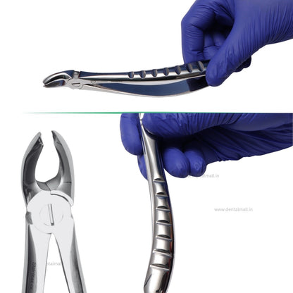 Extraction Tooth Forceps Kit - Premium SI-Stain Polish Finish Surface SI-Ergonomical Holes Handle OR SI-Anatomical Cuts Handle