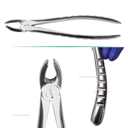 Extraction Tooth Forceps Kit - Premium SI-Stain Polish Finish Surface SI-Ergonomical Holes Handle OR SI-Anatomical Cuts Handle