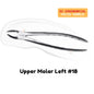 Extraction Tooth Forceps Kit - Premium SI-Stain Polish Finish Surface SI-Ergonomical Holes Handle OR SI-Anatomical Cuts Handle