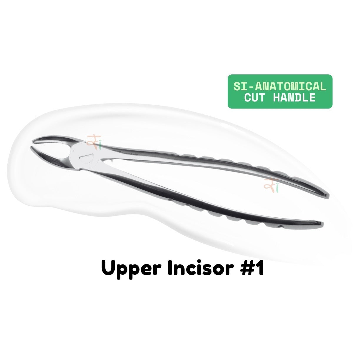 Extraction Tooth Forceps Kit - Premium SI-Stain Polish Finish Surface SI-Ergonomical Holes Handle OR SI-Anatomical Cuts Handle