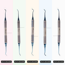 P.K. Thomas Modelling (PKT Carving) Instruments – Blue TiN Coated Premium Hollow Handle Set Of 5 Pcs #PKTK5BCH