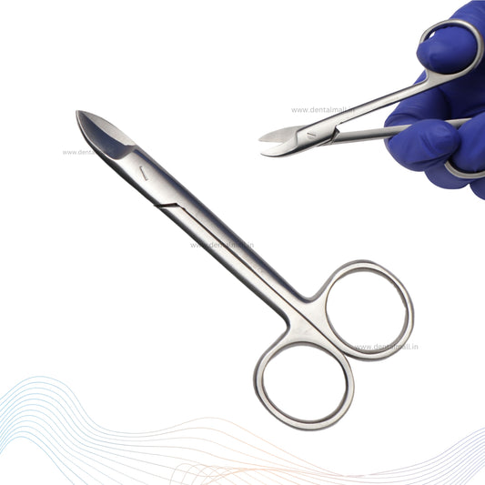 Crown & Band Cutting Scissors – 12cm  Straight #CBCSS  Curved #CBCSC