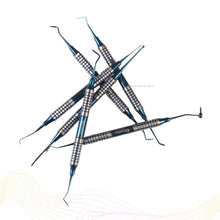 Composite Filling Instrument Blue TiN Coated Set Of 6 Pcs #CFITCBK6RH