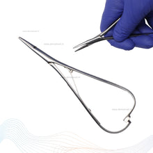 Mathieu Needle Holder Straight Tip – #MNHS1, Curved Tip – #MNHC2
