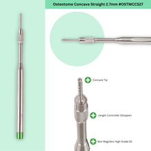 Osteotome Concave Straight Set of 5 Pieces #OSTMCCSK5