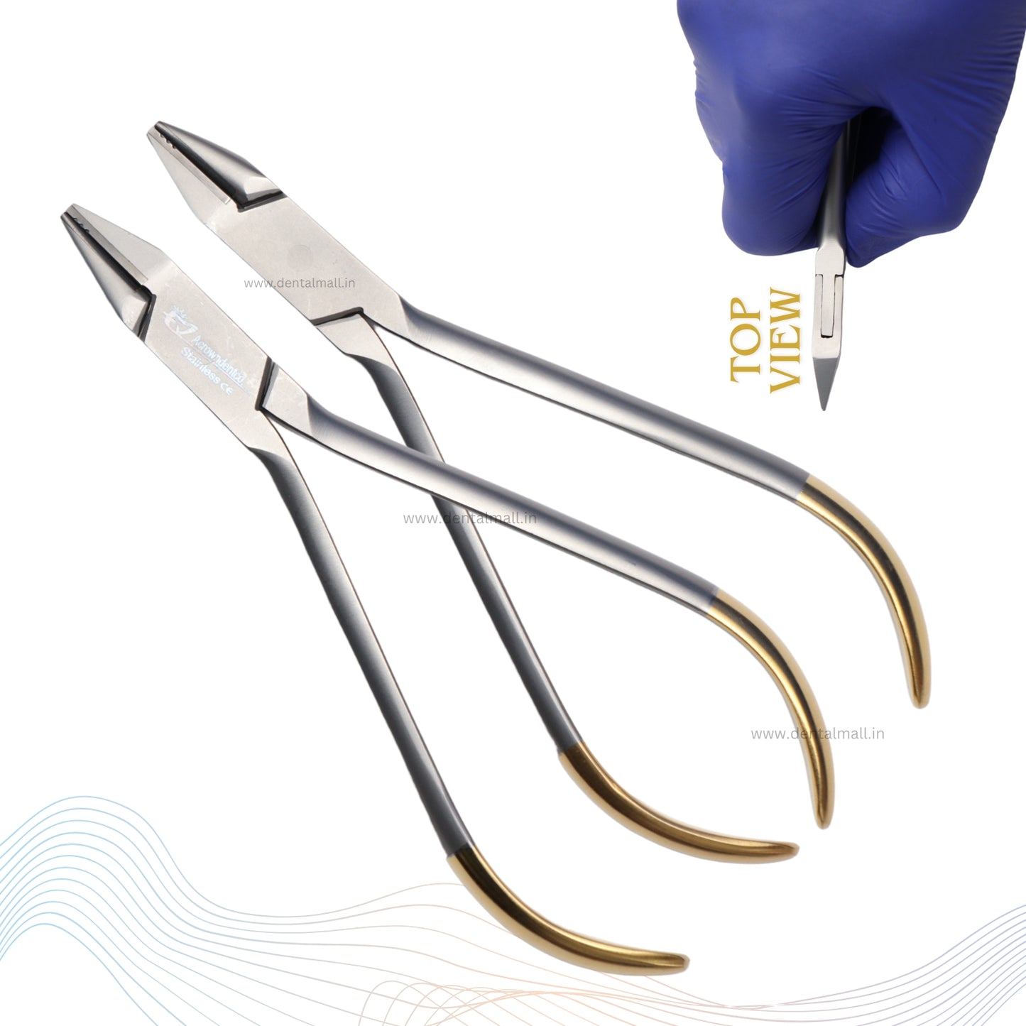 Bird Beak Plier TC – Long with Grooves  #BBLWPTC326 (3000/326TC)