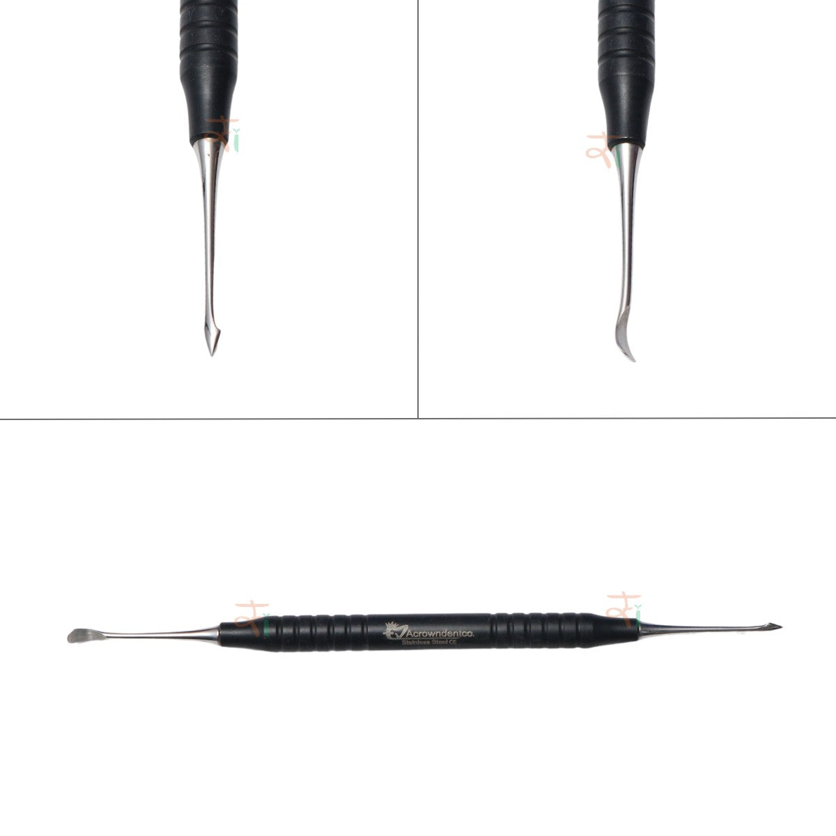 Micro Surgery Instruments Set of 10 Pcs – Black DLC Coated with Sterilization Cassette #MSIBDLCK10