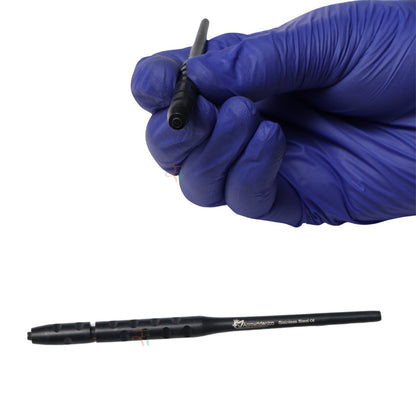 Micro Surgery Instruments Set of 10 Pcs – Black DLC Coated with Sterilization Cassette #MSIBDLCK10