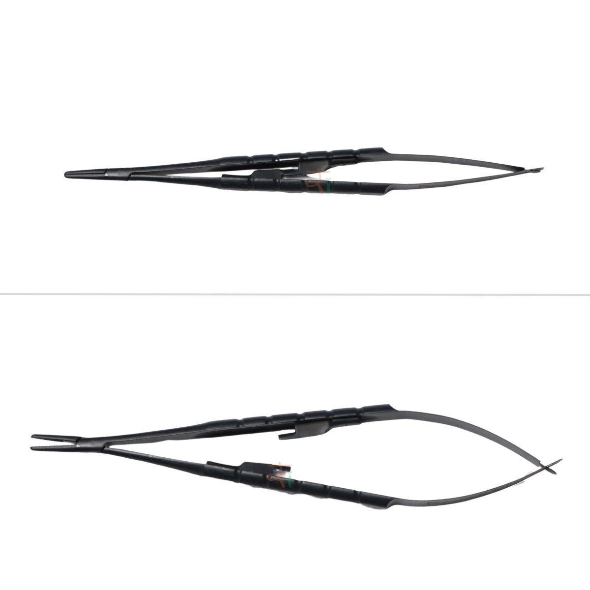 Micro Surgery Instruments Set of 10 Pcs – Black DLC Coated with Sterilization Cassette #MSIBDLCK10