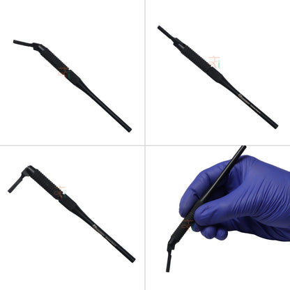 Micro Surgery Instruments Set of 10 Pcs – Black DLC Coated with Sterilization Cassette #MSIBDLCK10