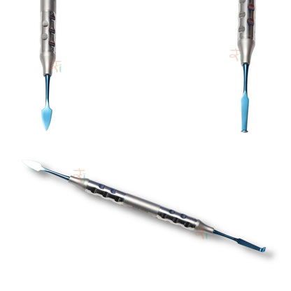 Composite Filling Instrument Set of 6 Pcs – Blue DLC Coated (Anatomical Hollow Handle) | #CFIB2DLCK6AH