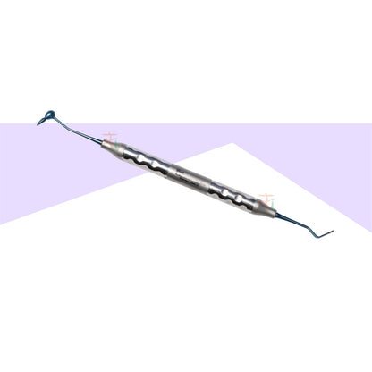 Composite Filling Instrument Set of 6 Pcs – Blue DLC Coated (Anatomical Hollow Handle) | #CFIB2DLCK6AH