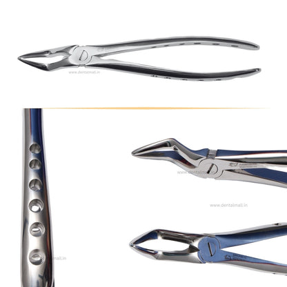 Extraction Tooth Forceps Kit - Premium SI-Stain Polish Finish Surface SI-Ergonomical Holes Handle OR SI-Anatomical Cuts Handle