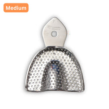 Impression Tray Dentulous Perforated Rim-Lock (Retention-Rim) Kit – Set of 8 Pcs #ITDPRLK8S