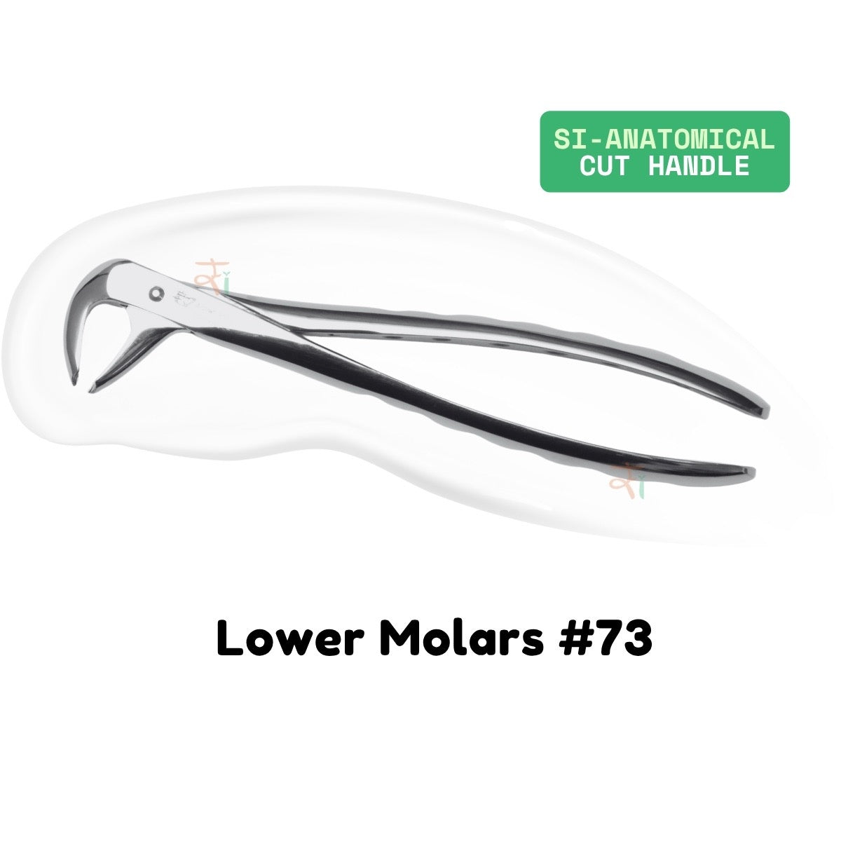 Extraction Tooth Forceps Kit - Premium SI-Stain Polish Finish Surface SI-Ergonomical Holes Handle OR SI-Anatomical Cuts Handle