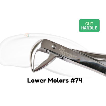 Extraction Tooth Forceps Kit - Premium SI-Stain Polish Finish Surface SI-Ergonomical Holes Handle OR SI-Anatomical Cuts Handle