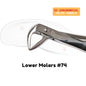 Extraction Tooth Forceps Kit - Premium SI-Stain Polish Finish Surface SI-Ergonomical Holes Handle OR SI-Anatomical Cuts Handle