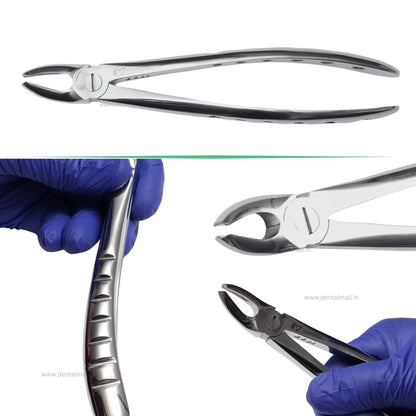 Extraction Tooth Forceps Kit - Premium SI-Stain Polish Finish Surface SI-Ergonomical Holes Handle OR SI-Anatomical Cuts Handle