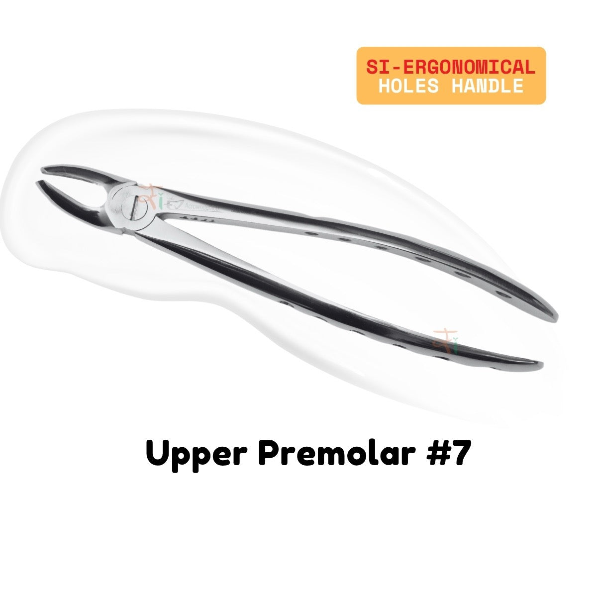 Extraction Tooth Forceps Kit - Premium SI-Stain Polish Finish Surface SI-Ergonomical Holes Handle OR SI-Anatomical Cuts Handle