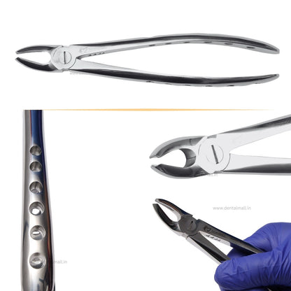 Extraction Tooth Forceps Kit - Premium SI-Stain Polish Finish Surface SI-Ergonomical Holes Handle OR SI-Anatomical Cuts Handle