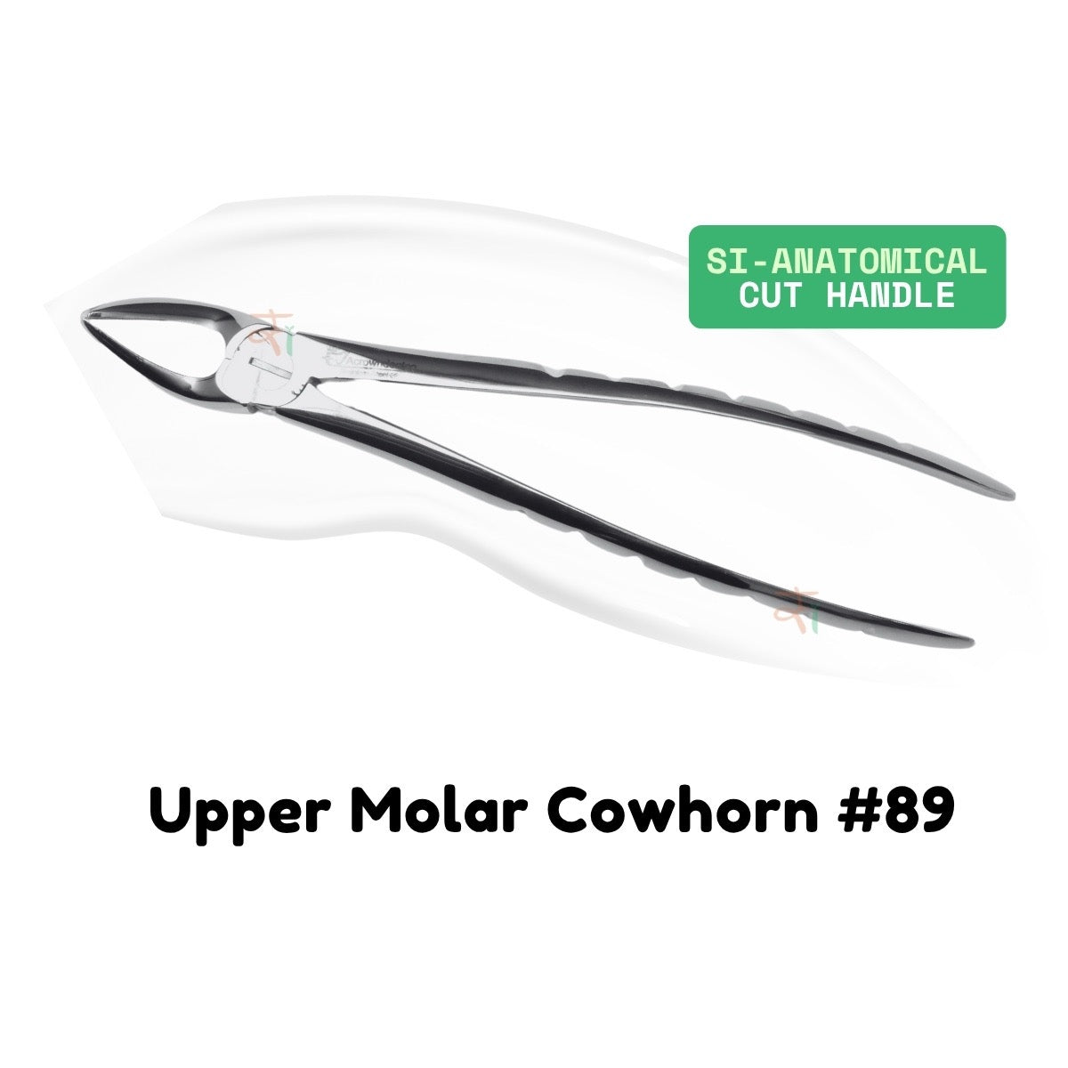 Extraction Tooth Forceps Kit - Premium SI-Stain Polish Finish Surface SI-Ergonomical Holes Handle OR SI-Anatomical Cuts Handle