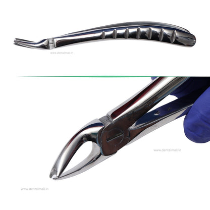 Extraction Tooth Forceps Kit - Premium SI-Stain Polish Finish Surface SI-Ergonomical Holes Handle OR SI-Anatomical Cuts Handle