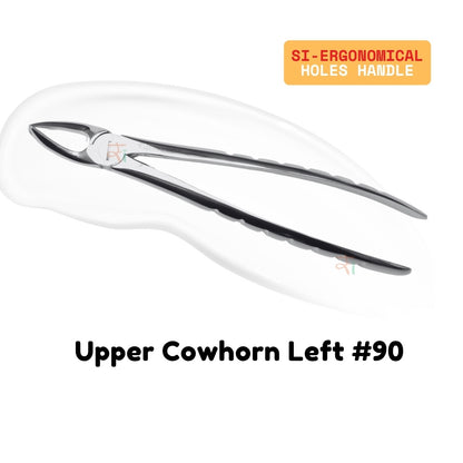 Extraction Tooth Forceps Kit - Premium SI-Stain Polish Finish Surface SI-Ergonomical Holes Handle OR SI-Anatomical Cuts Handle