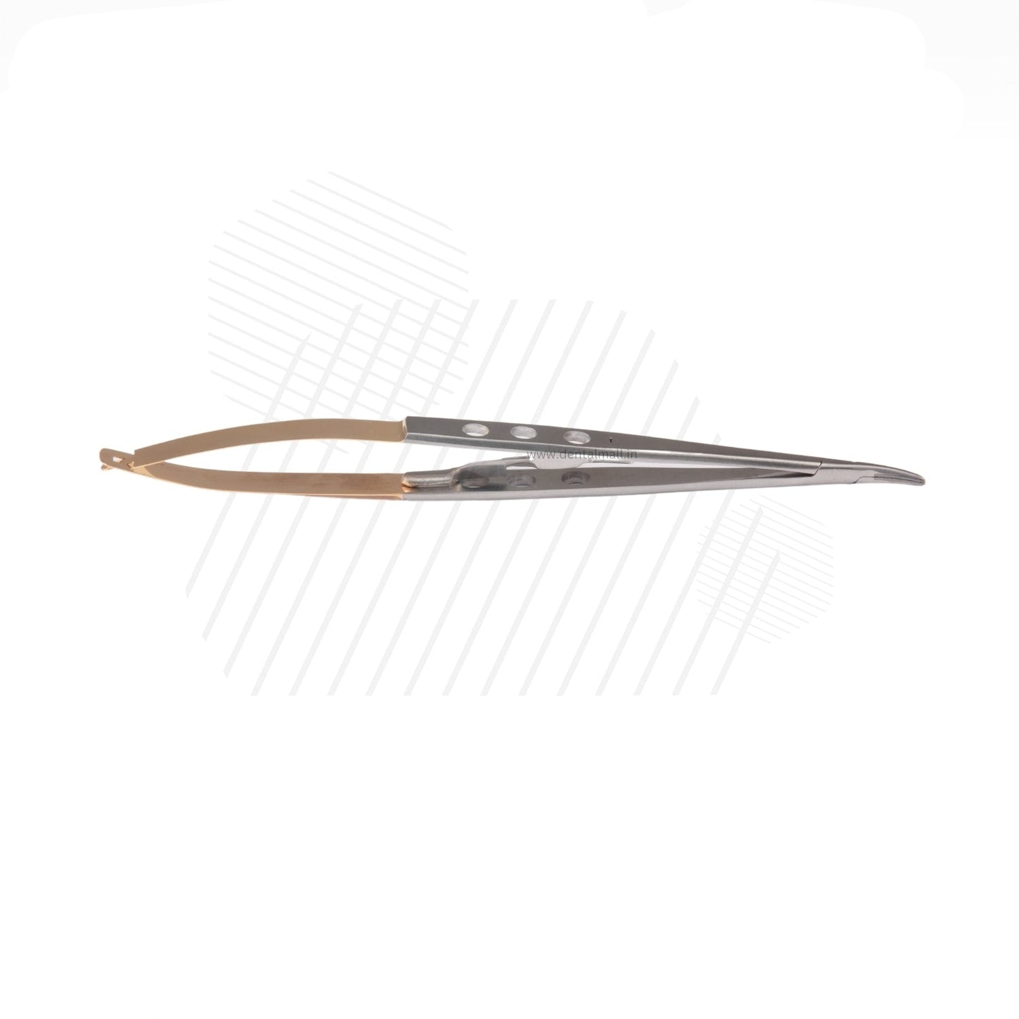 Castroviejo Needle Holder and Micro – TC Tip Insert-Straight & Curved | 140mm & 180mm