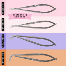Castroviejo Scissors – Long Handle with Holes (Ergonomic Pattern) TC-Tip Variants