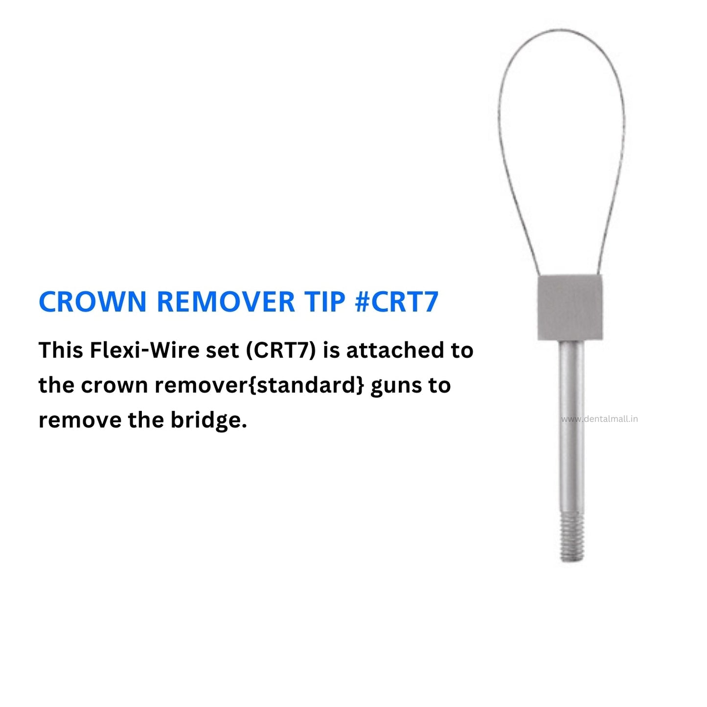 Crown & Bridge Remover Turkish Pattern #CBRT