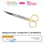 Goldman-Fox Surgical Scissors, Available in Straight, Curved, and TC Tip Variants
