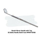 Mouth Mirror Handle With Top – Premium Diagnostic Series