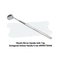 Mouth Mirror Handle With Top – Premium Diagnostic Series