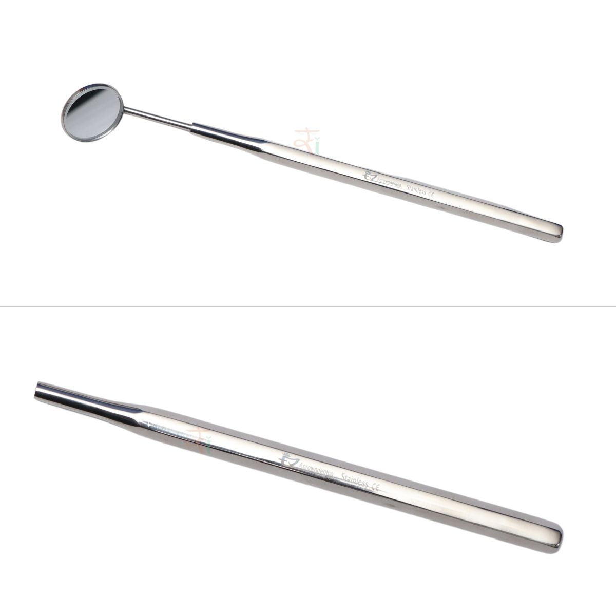 Mouth Mirror Head 12 pcs per box / Mouth Mirror with Handle #4 / #5 Mouth Mirror Head 12 pcs per box / Mouth Mirror with Handle #4 / #5