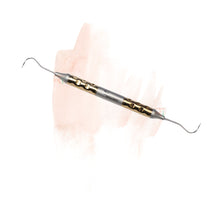 Naber’s Probe Double End Color Coded Tip Anatomic Handle Gold TiN Coated #NPAHG