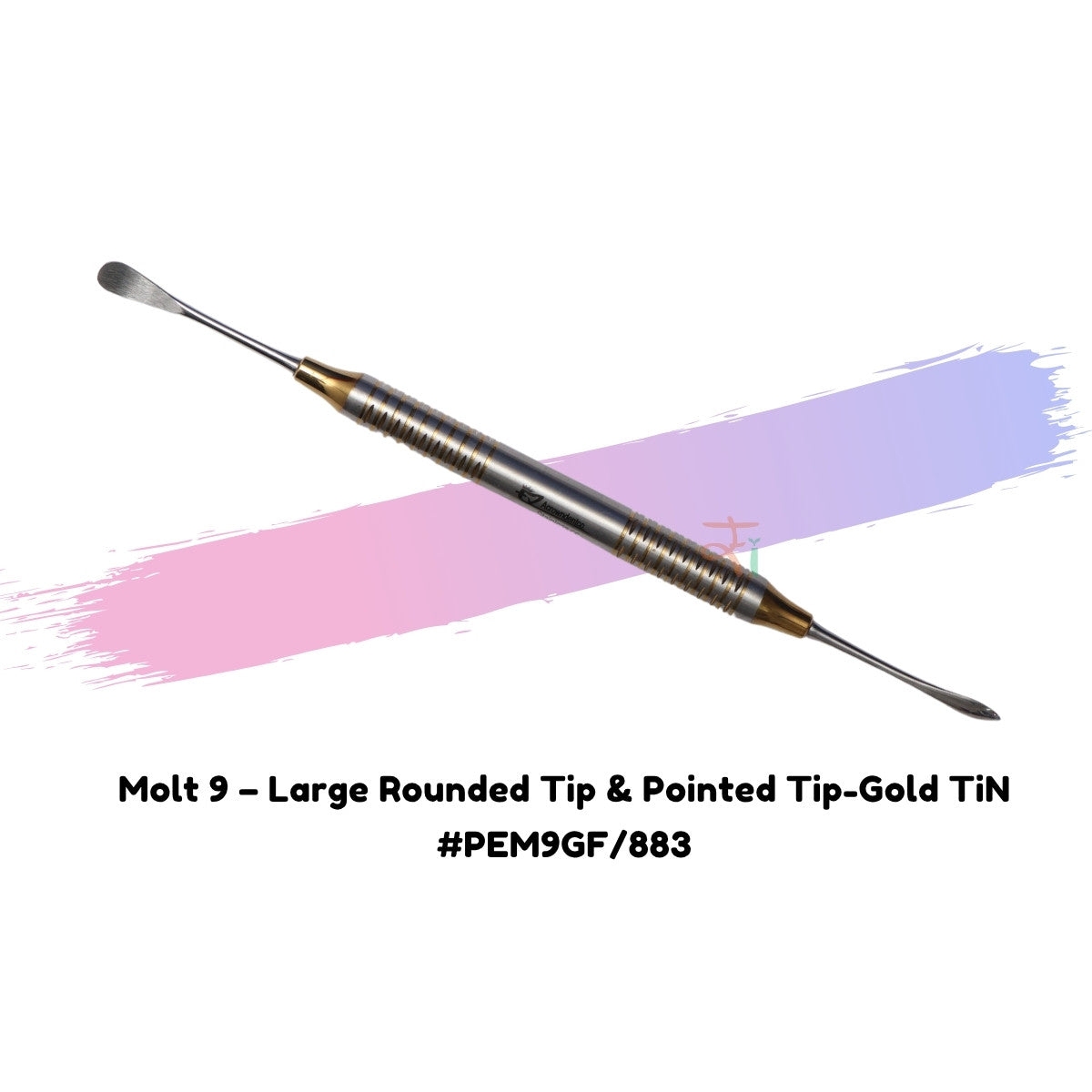 Periosteal Elevator Series – Molt 9 | Molt 6 | P24G | Prichard | Hollow Handle Pattern 10mm – Satin(Matte) | Gold TiN Coated | Blue TiN Coated | SI-DALILA/Ring Pattern
