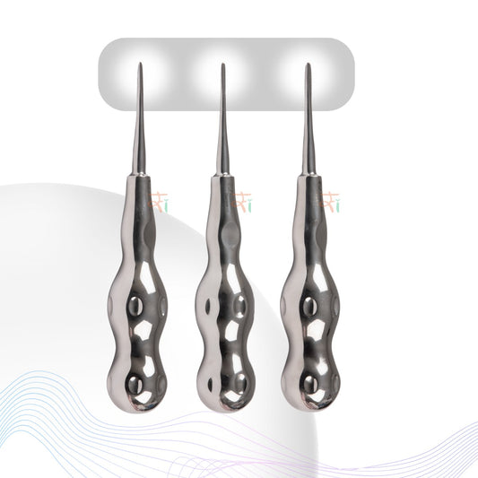 Root Elevator Bein Premium Anatomic Handle Set of 3 Pcs #REBNK3PAH