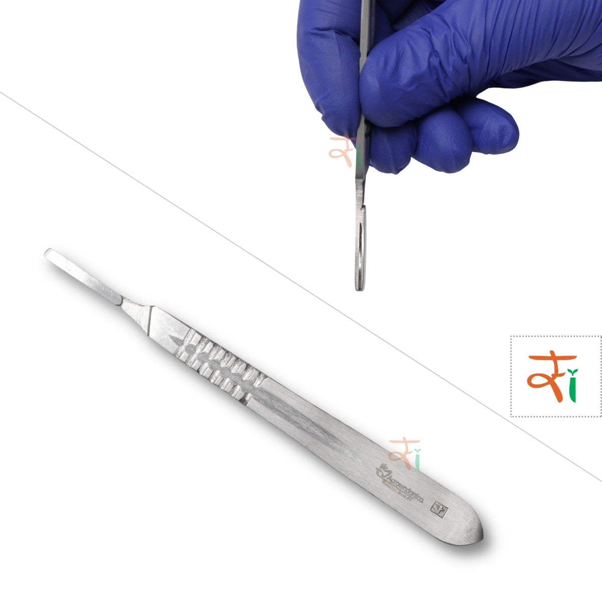 Scalpel Handles (BP Handles) For No: 3 & 4 Variants: Flat, Round, SI-DALILA