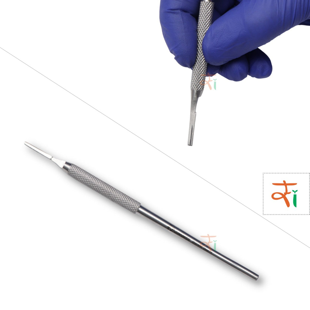 Scalpel Handles (BP Handles) For No: 3 & 4 Variants: Flat, Round, SI-DALILA