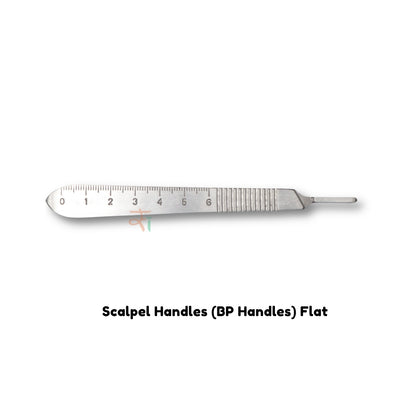 Scalpel Handles (BP Handles) For No: 3 & 4 Variants: Flat, Round, SI-DALILA