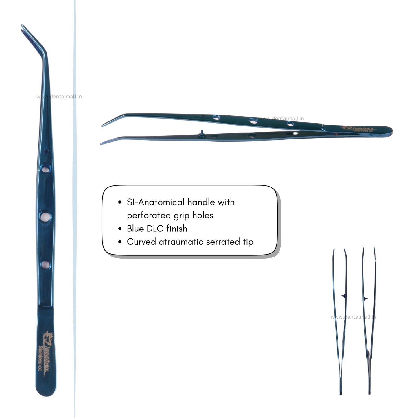 Tweezer Series – SI-Anatomical Handle Collection (Premium Dental Tweezers for Precision, Comfort & Reliability)