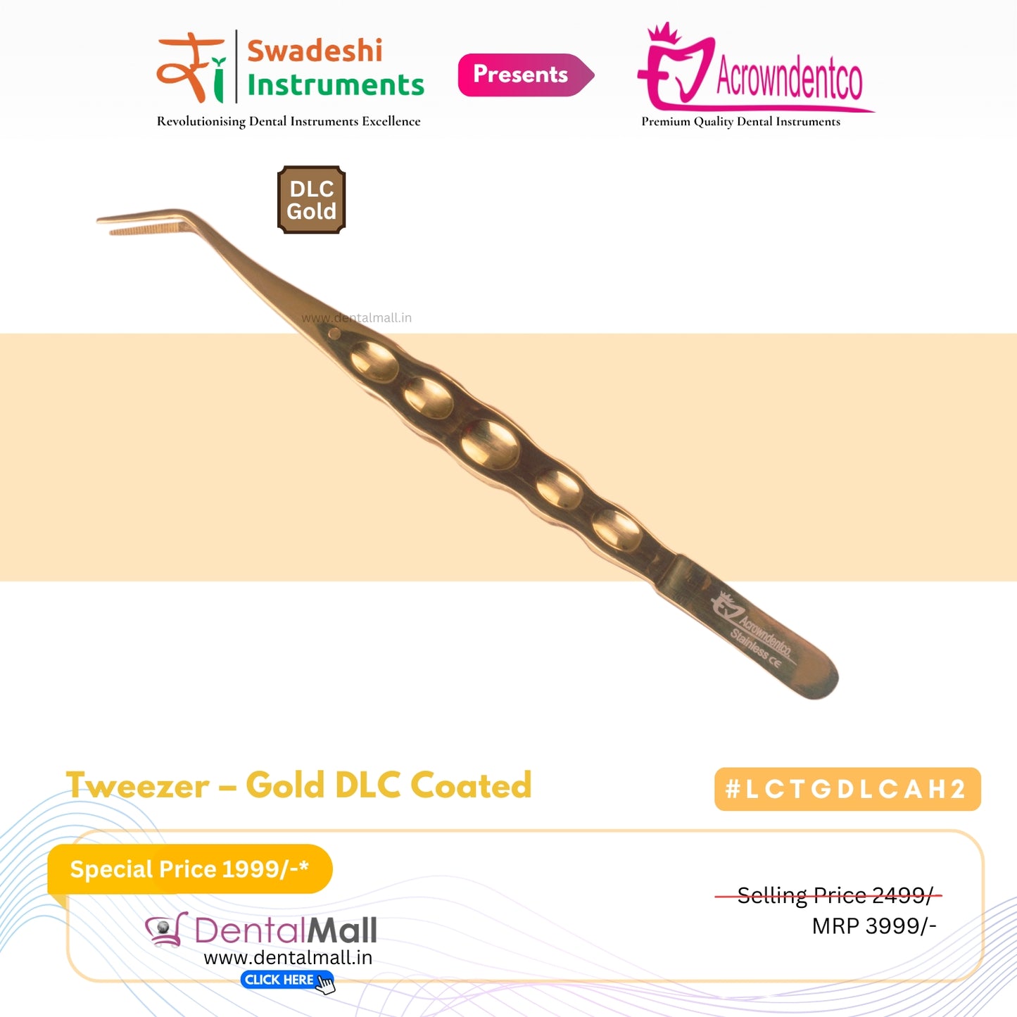 Tweezer Series – SI-Anatomical Handle Collection (Premium Dental Tweezers for Precision, Comfort & Reliability)