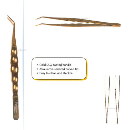 Tweezer Series – SI-Anatomical Handle Collection (Premium Dental Tweezers for Precision, Comfort & Reliability)
